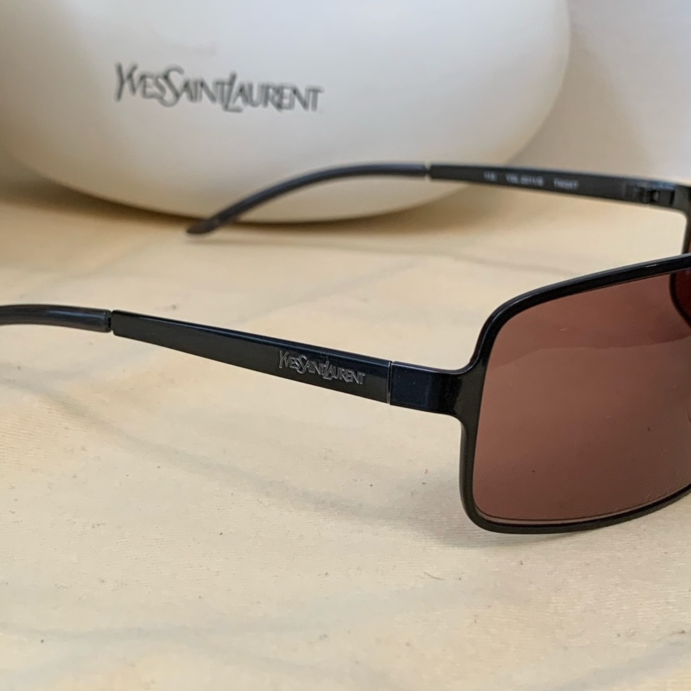 Yves Saint Laurent Dark Metal Rose Sunglasses - Picture 3 of 13